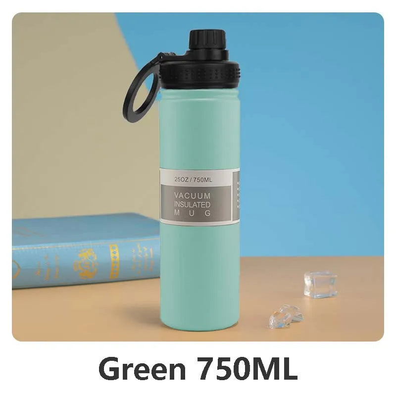 Kalsten | Insulated Stainless Steel Water Bottle with Phone Holder – 750ml
