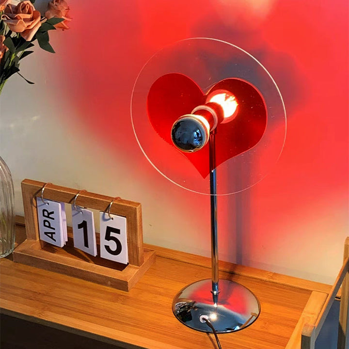 Led Heart Table Lamp | Kalsten