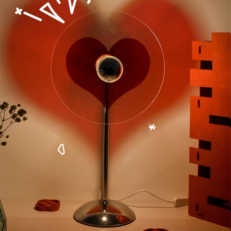 Led Heart Table Lamp | Kalsten