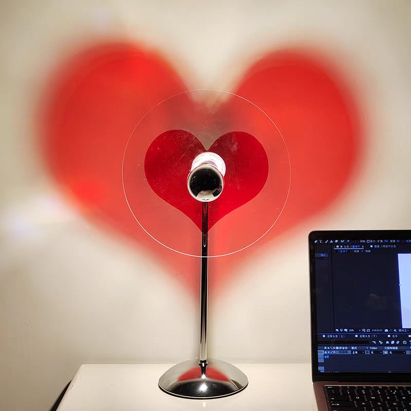 Led Heart Table Lamp | Kalsten