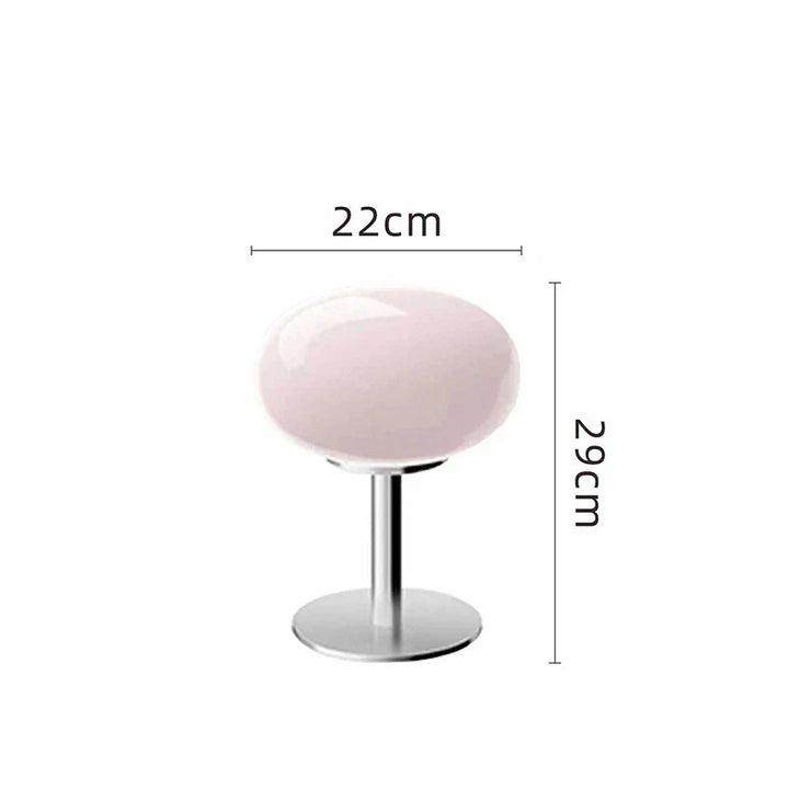 DESIGNER GLASS TABLE LAMP - AMBIENT LED LAMP FOR BEDROOM AND STUDY | Kalsten