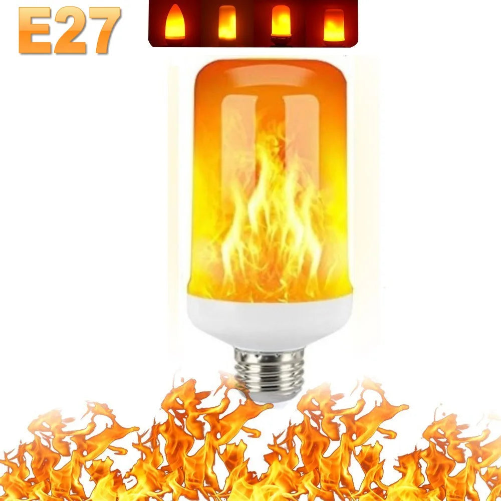 LED FLAME LIGHT PARTY LAMP - 4 MODES FIRE SIMULATION | Kalsten