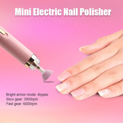 Skanto | 5-in-1 Electric Nail Care Device – Portable Manicure Tool with LED Light