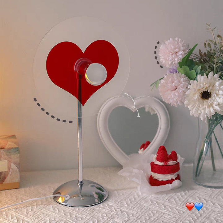 Led Heart Table Lamp | Kalsten