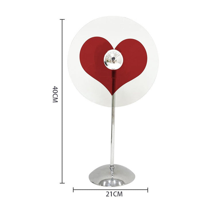 Led Heart Table Lamp | Kalsten