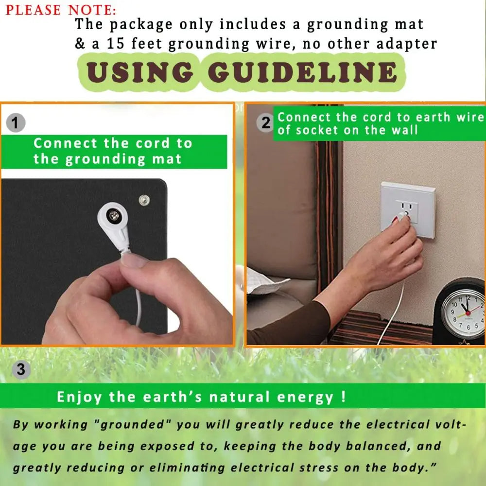 Grounding Mat for Sleep & Wellness
