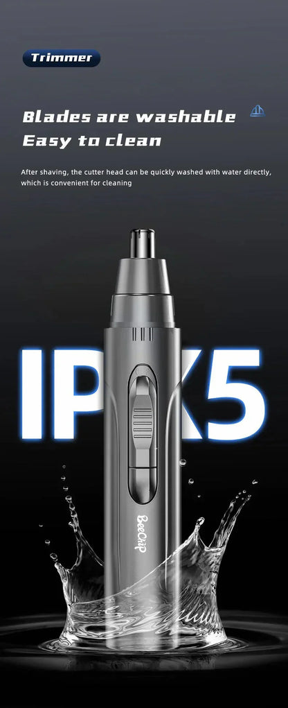 Skanto | Professional Pain-Free Nose and Ear Hair Trimmer for Men and Women
