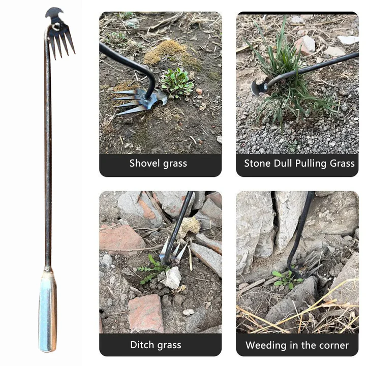 BowLift | Crescent Weeder Tool with Long Handle
