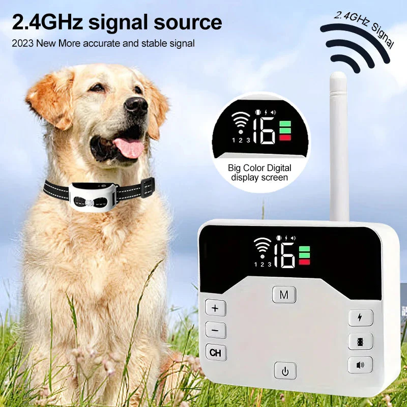 Kalsten | 2-in-1 Wireless Dog Fence & Outdoor Training Collar