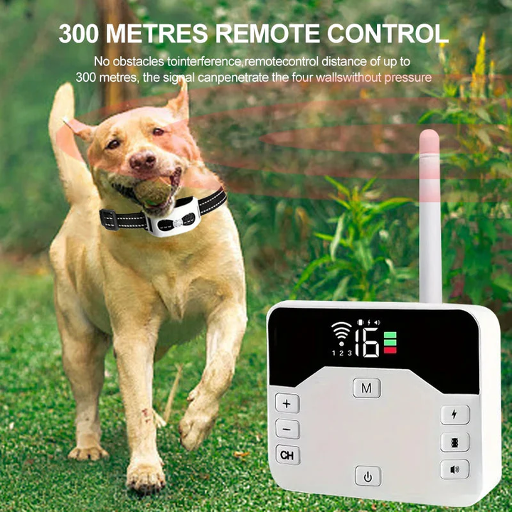 Kalsten | 2-in-1 Wireless Dog Fence & Outdoor Training Collar