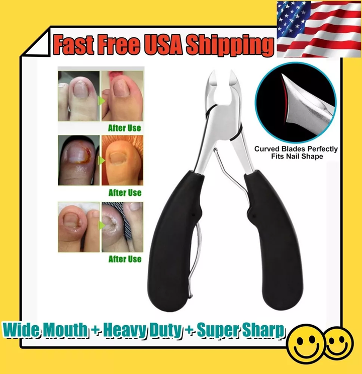 Kalsten | Toenail Clipper for Seniors, Sharp, Ergonomic & Ideal for Thick Nails