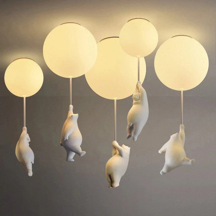 Hanging Bears Balloons Lamp | Kalsten