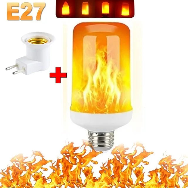 LED FLAME LIGHT PARTY LAMP - 4 MODES FIRE SIMULATION | Kalsten