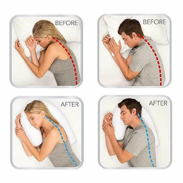 Kalsten | Side Sleeper Pillow With Ear Hole