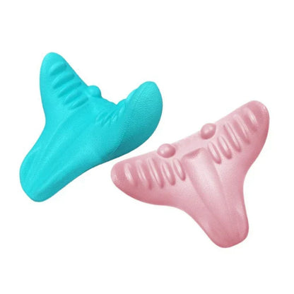 Skanto | Neck and Shoulder Stretcher – Cervical Traction Pillow for Spinal Alignment and Massage