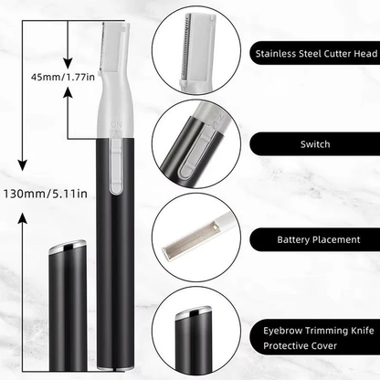 Micro-Precision Eyebrow Trimmer
