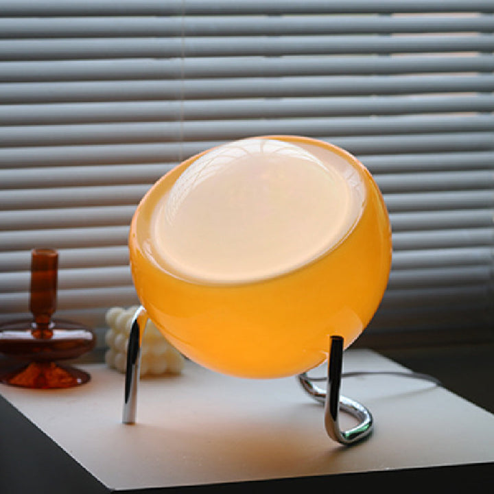 RETRO GLASS TABLE LAMP - AMBIENT NORDIC NIGHT LIGHT | Kalsten