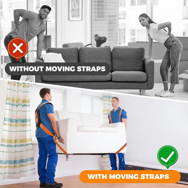 Moving & Lifting Furniture Straps
