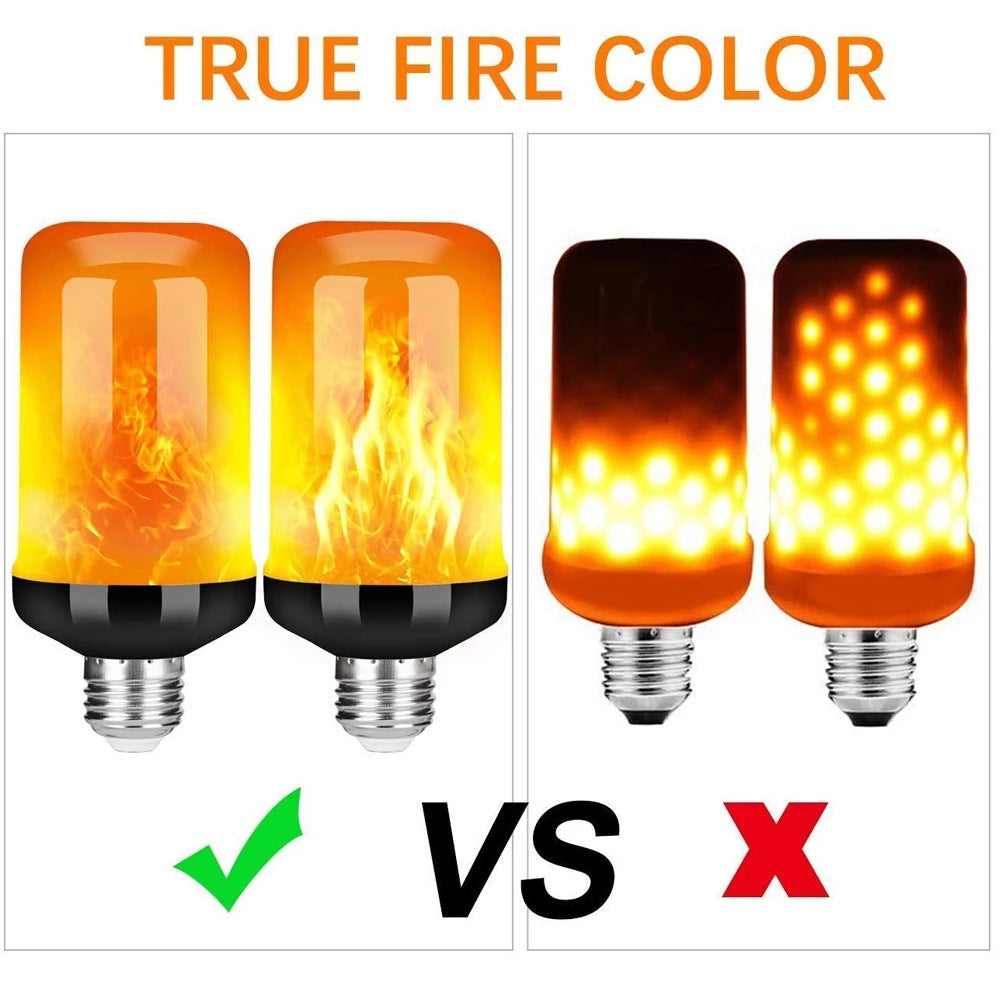 LED FLAME LIGHT PARTY LAMP - 4 MODES FIRE SIMULATION | Kalsten