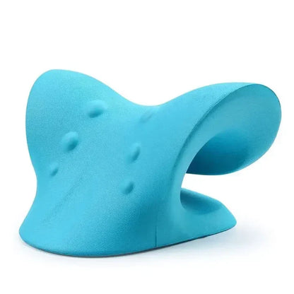Skanto | Neck and Shoulder Stretcher – Cervical Traction Pillow for Spinal Alignment and Massage