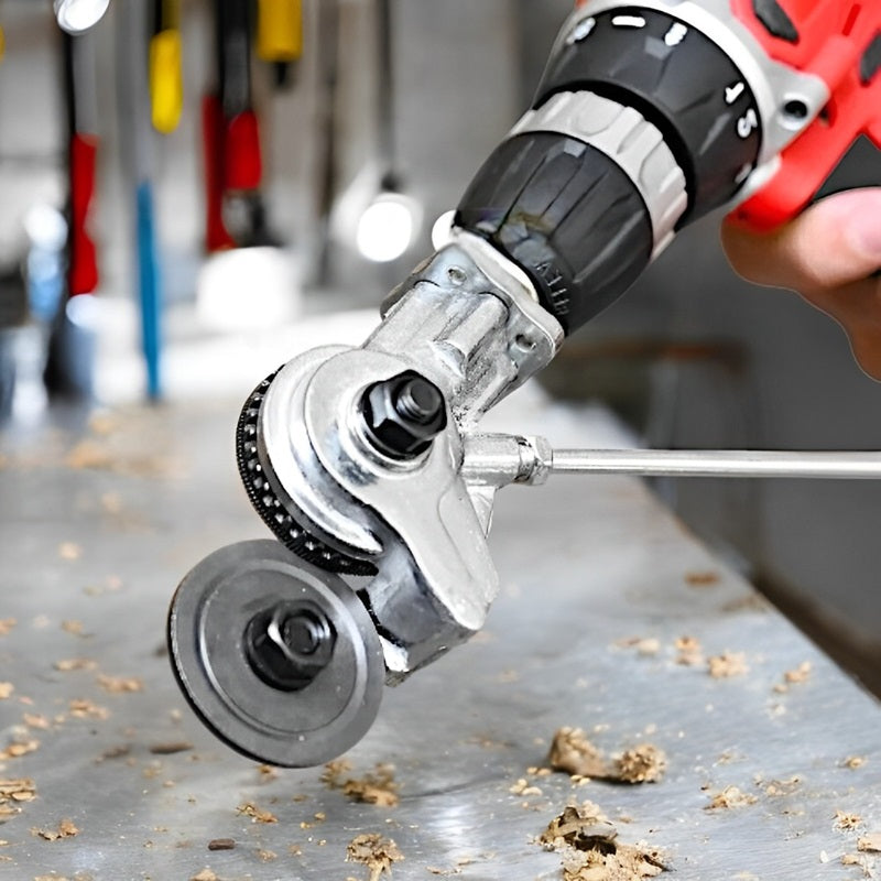 Kalsten | Heavy-Duty Metal Cutting Adapter for Drill