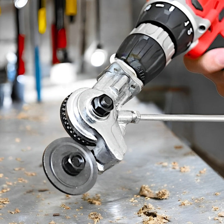 Kalsten | Heavy-Duty Metal Cutting Adapter for Drill