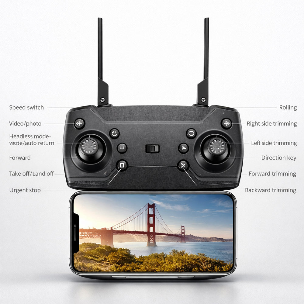 Foldable Drone 4K with/without camera | Kalsten
