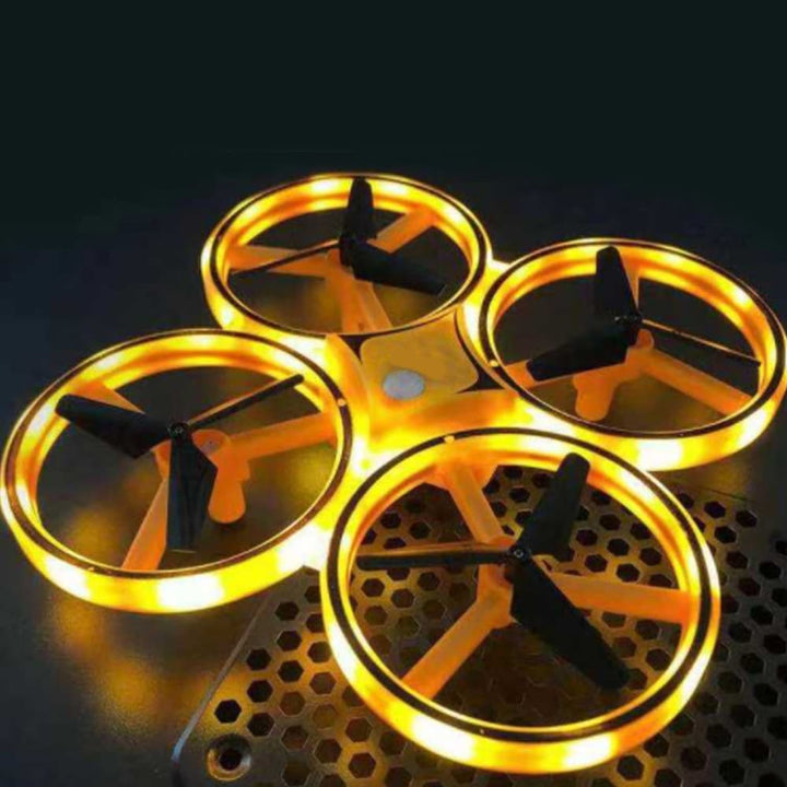 Drone-Hand-Quadcopter (with LED light and cool loop function) | Kalsten