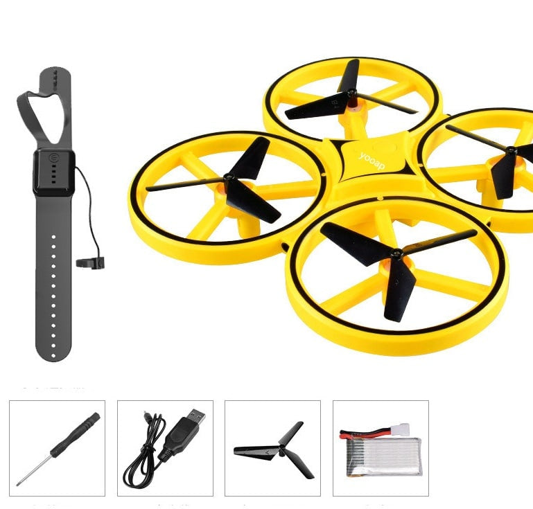 Drone - remote-controlled - Quadrocopter (Gyro &amp; LED) | Kalsten