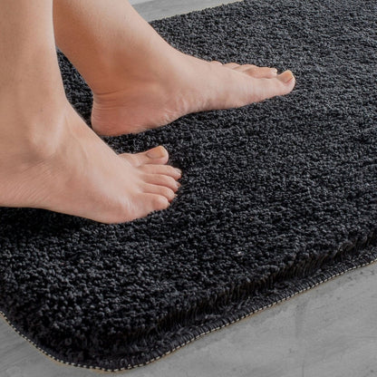Skanto | Luxura UltraSoft Bath Mat | Super-Absorbent Microfiber Bathroom Mat with Non-Slip Backing