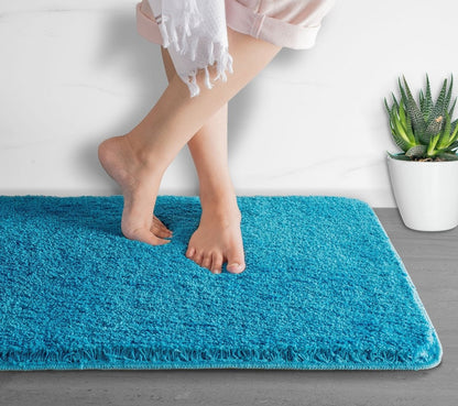 Skanto | Luxura UltraSoft Bath Mat | Super-Absorbent Microfiber Bathroom Mat with Non-Slip Backing