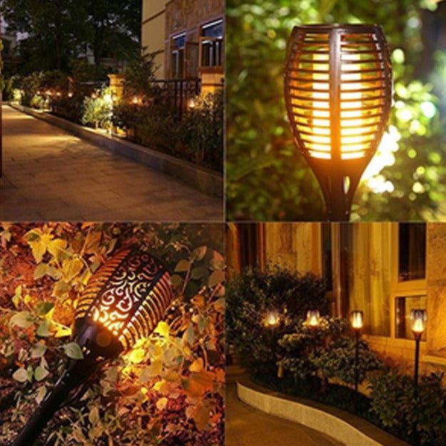 Solar Flame Flickering Lamp Torch | Kalsten