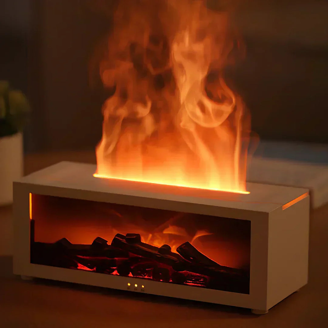 VlamMist Aroma Diffuser 300ml – Scent Lamp with Flame Effect | Kalsten
