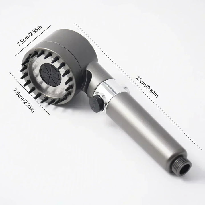PowerStraal Showerhead with Filter and 3 Adjustable Spray Options | Kalsten