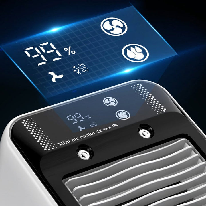 Portable 3-In-1 Cooling Fan with 2-Speed Mist | Kalsten