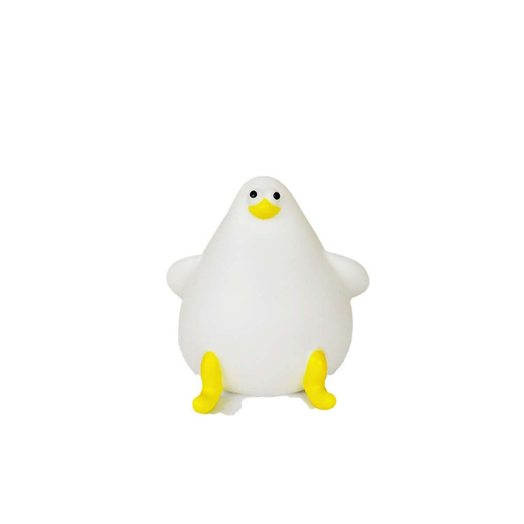 Warm Lovely Cute Cartoon Silicone Sea Gull Night Light With USB Charging Christmas Gifts Kids Grils Room Bedside Sleeping Lamp | Kalsten
