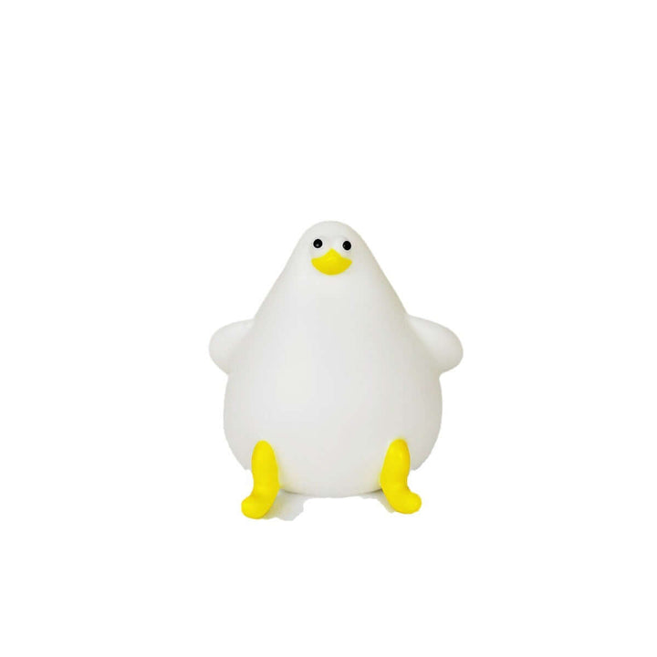 Warm Lovely Cute Cartoon Silicone Sea Gull Night Light With USB Charging Christmas Gifts Kids Grils Room Bedside Sleeping Lamp | Kalsten