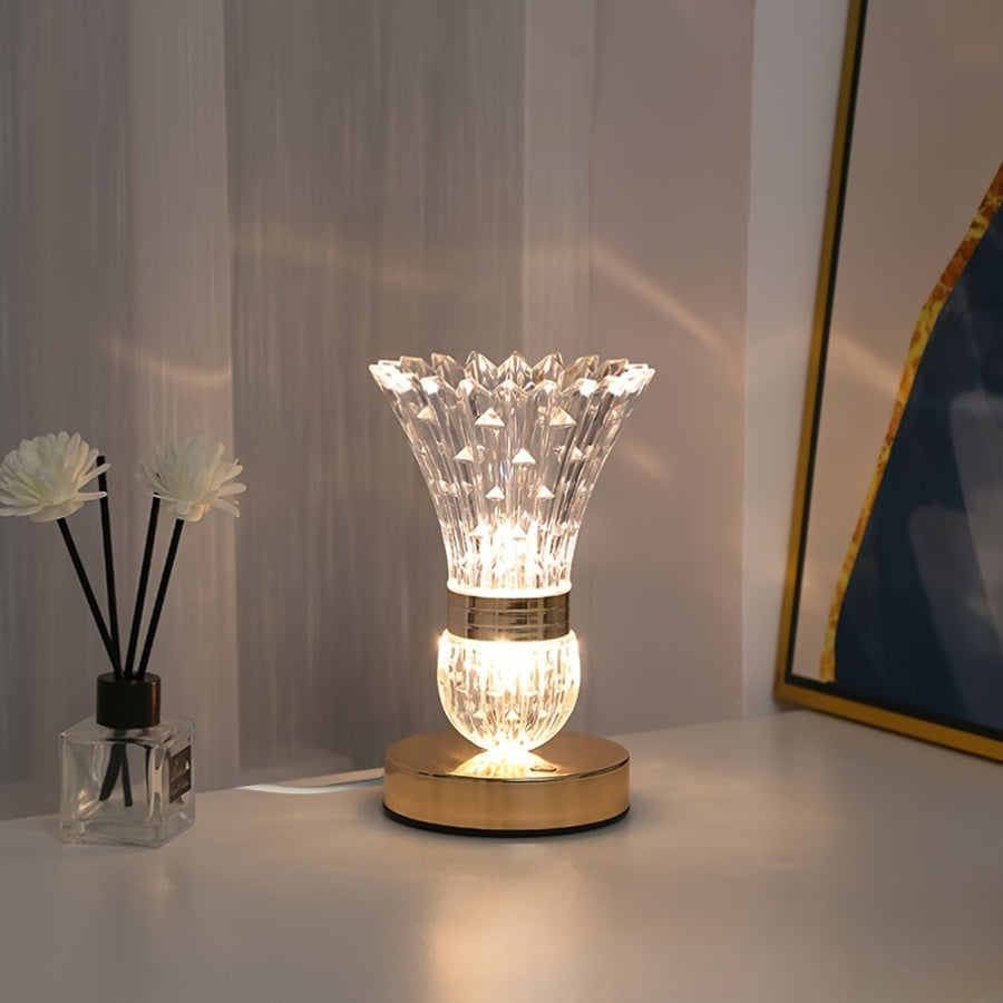 VaseLight - LED Crystal Table Lamp with Dimmable Atmosphere Kalsten