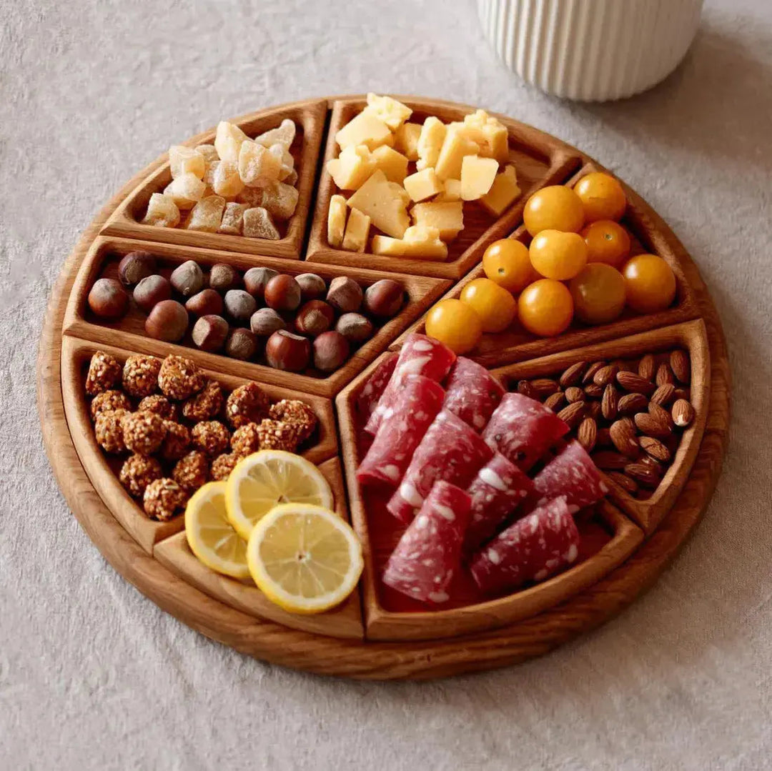 Wood Serving Tray — Gives Your Snacks the Wow Factor for Unforgettable Enjoyment Moments | Kalsten