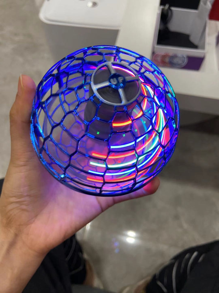 Kalsten | Flynova Pro Flying Ball Spinner Toy Hand-controlled Drone Helicopter 360 Degree Rotating Mini UFO with Light Kids Gifts