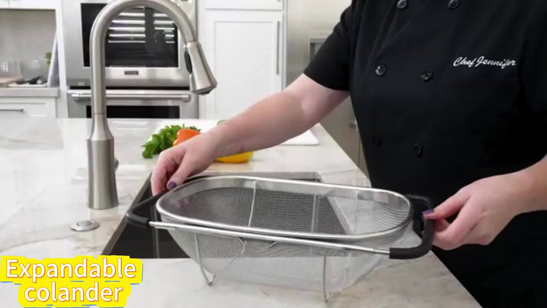 Expandable Sink Strainer Stainless Steel | Kalsten