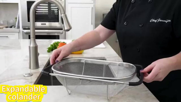 Expandable Sink Strainer Stainless Steel | Kalsten