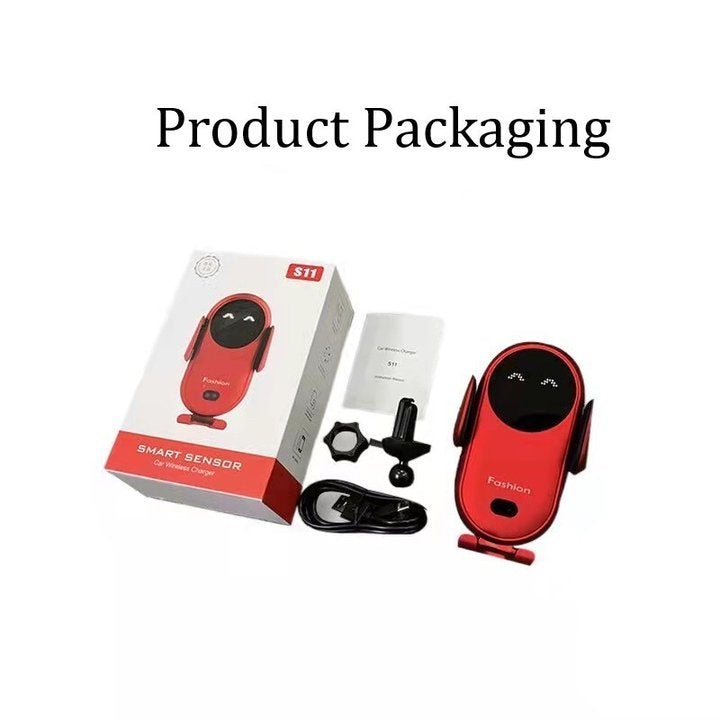 Smart Wireless Auto-Sensing Car Phone Holder Charger | Kalsten