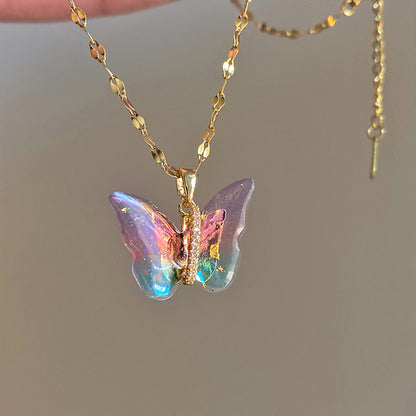 Stunning butterfly necklaces, various models