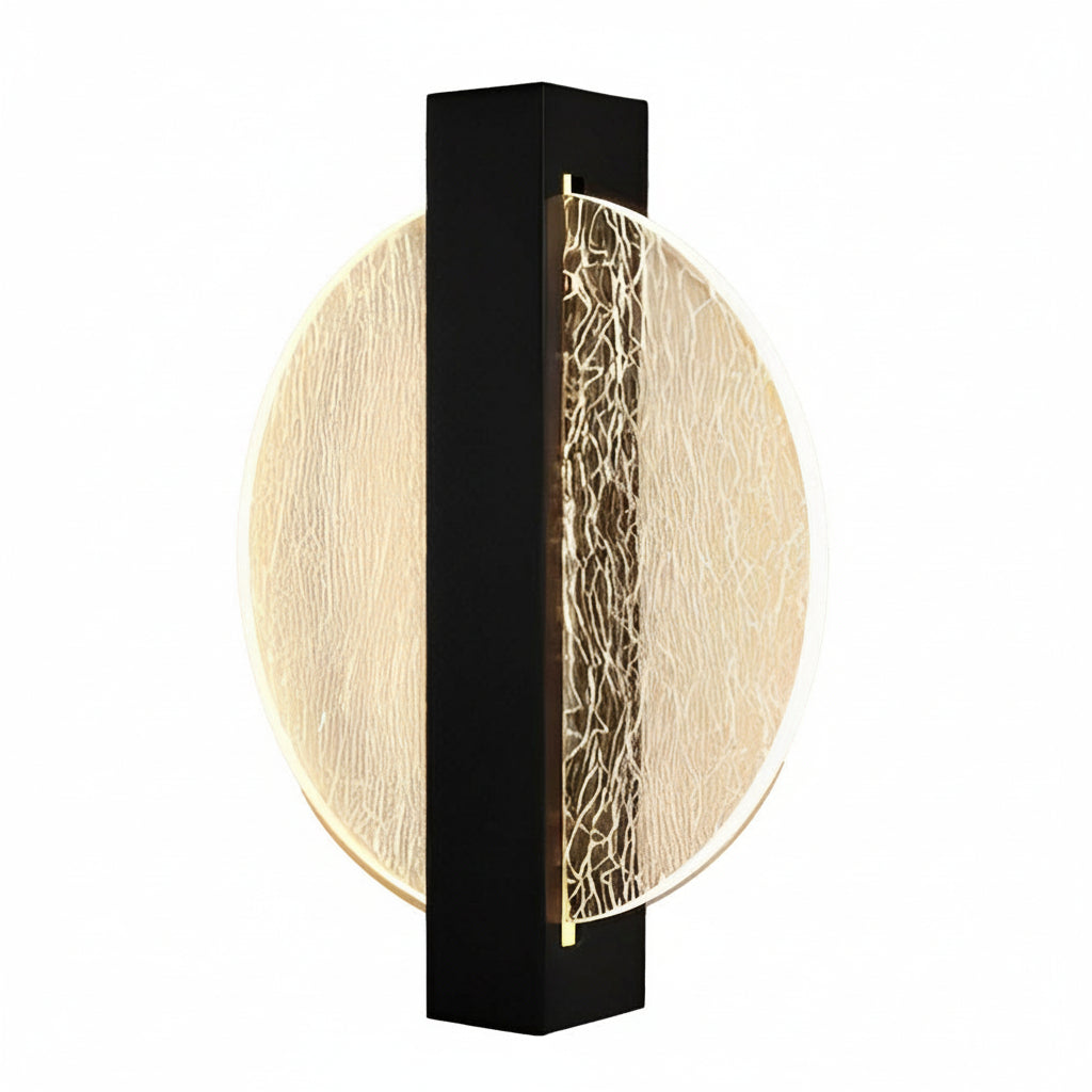 LED Wall Sconce Light – Modern Nordic Geometric Acrylic Bedside (25x20cm / 9.8x7.9in) | Kalsten