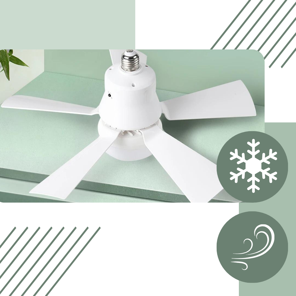 E27 Socket Fan Light | Kalsten