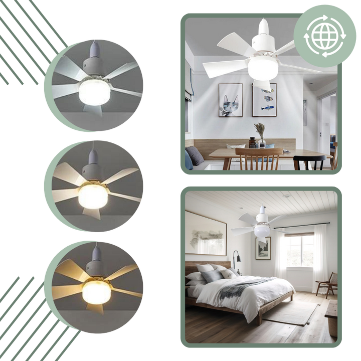 E27 Socket Fan Light | Kalsten