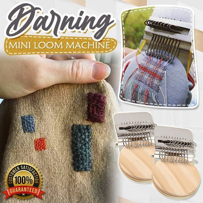 Darning & Weaving Loom Kit – DIY Craft Set