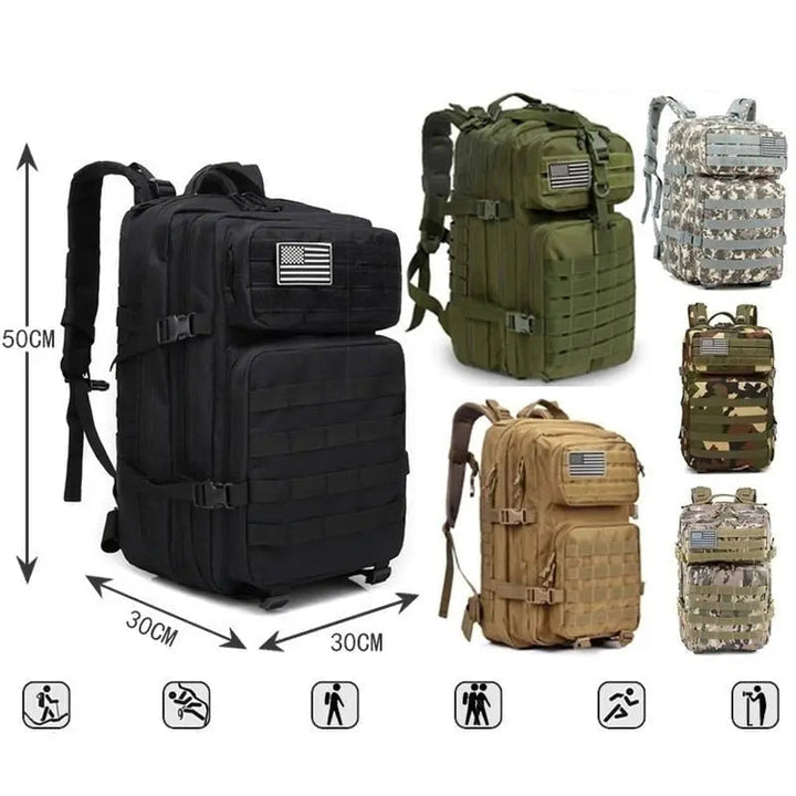 AtlasPeak 50L Rucksack — Finally be effortlessly organized on the go and enjoy every route carefreely | Kalsten