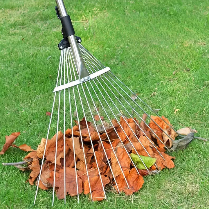 ergonomic garden rake for back-friendly work | Kalsten